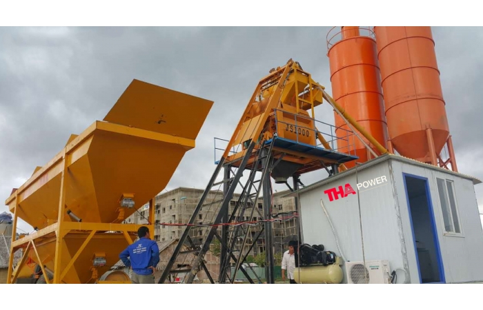 TRẠM TRỘN BÊ TÔNG SICOMA HZS60