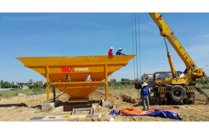 TRẠM TRỘN BÊ TÔNG SICOMA HZS60