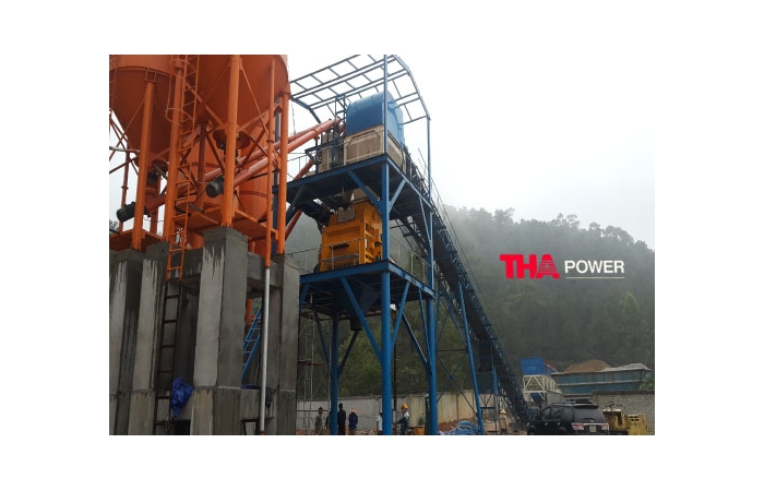 TRẠM TRỘN BÊ TÔNG 180 M3/H