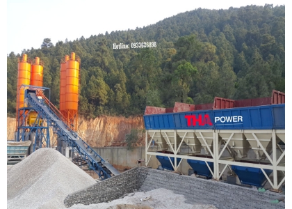 TRẠM TRỘN BÊ TÔNG 180 M3/H