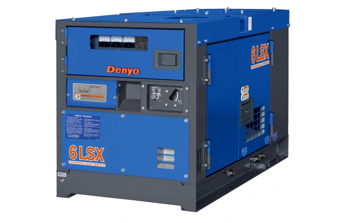 MÁY PHÁT ĐIỆN DENYO 5 KVA ĐỘNG CƠ KUBOTA