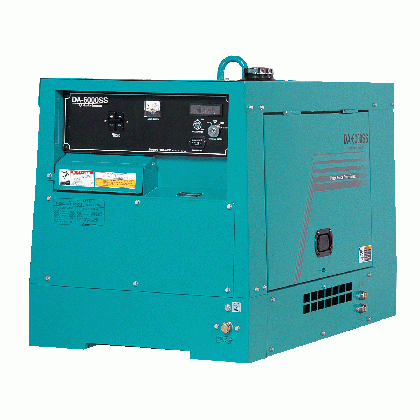 MÁY PHÁT ĐIỆN DENYO 5 KVA ĐỘNG CƠ KUBOTA DA-6000SS