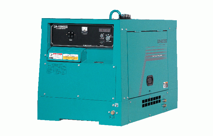 MÁY PHÁT ĐIỆN DENYO 5 KVA ĐỘNG CƠ KUBOTA DA-6000SS
