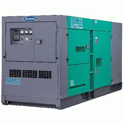 MÁY PHÁT ĐIỆN DENYO 200 KVA ĐỘNG CƠ KOMATSU