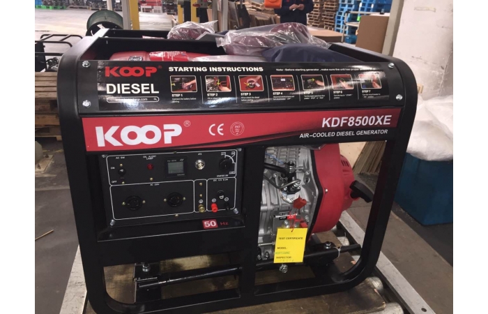 MÁY PHÁT ĐIỆN KOOP KDF8500XE