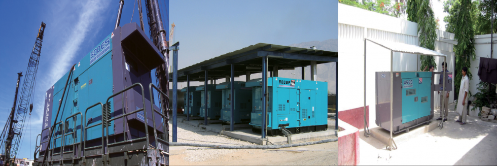  Máy phát điện Denyo. Hình ảnh dự án lắp đặt tổ máy được THA thi công